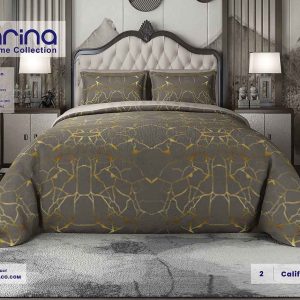 روتختی دونفره مخمل کالیفرنیا طلاکوب 2