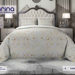 روتختی دونفره مخمل کالیفرنیا طلاکوب 5